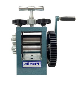 Johnson Tools Flat Roller Rolling Mill Machine For Gold Flat Sheet/Peeling Small Copper Wire Works